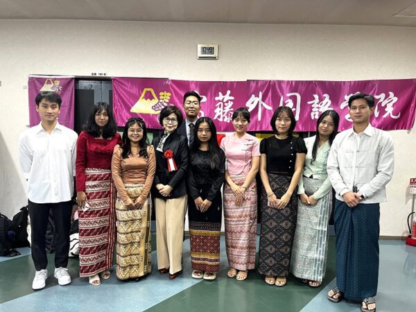 Entrance ceremony for July and October 2024 students